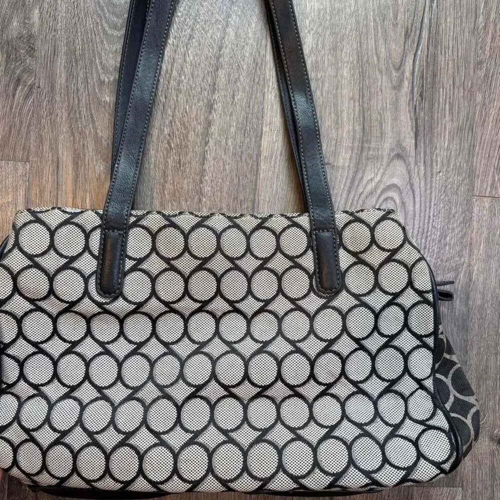 Nine West Y2K Geometric Print Shoulder Bag